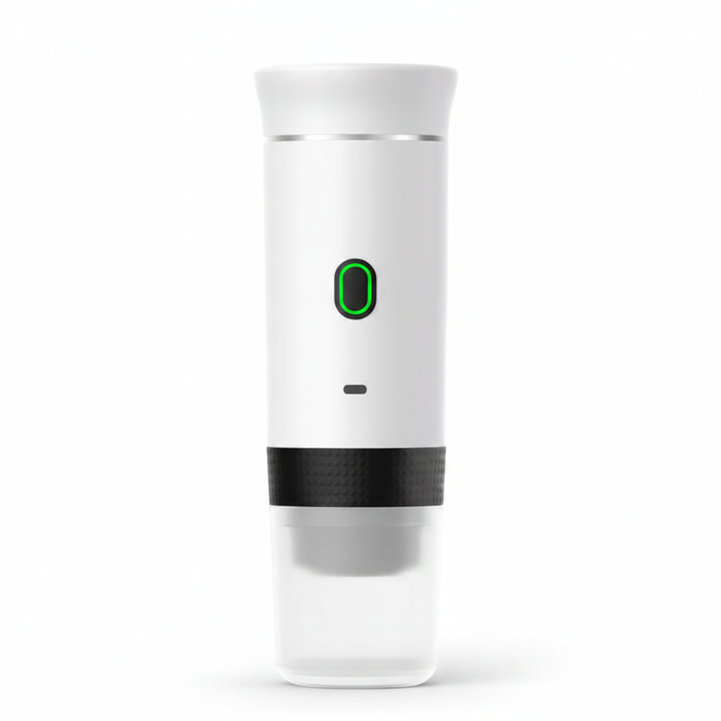 White Espresso Maker